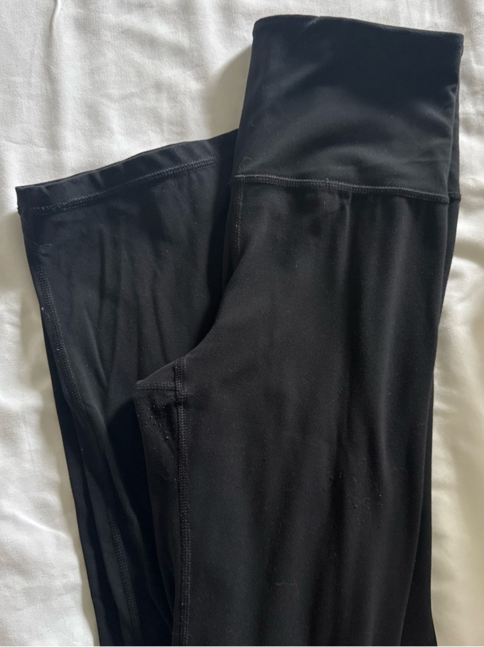 Athleta Black High-Rise Straight-Leg Leggings
